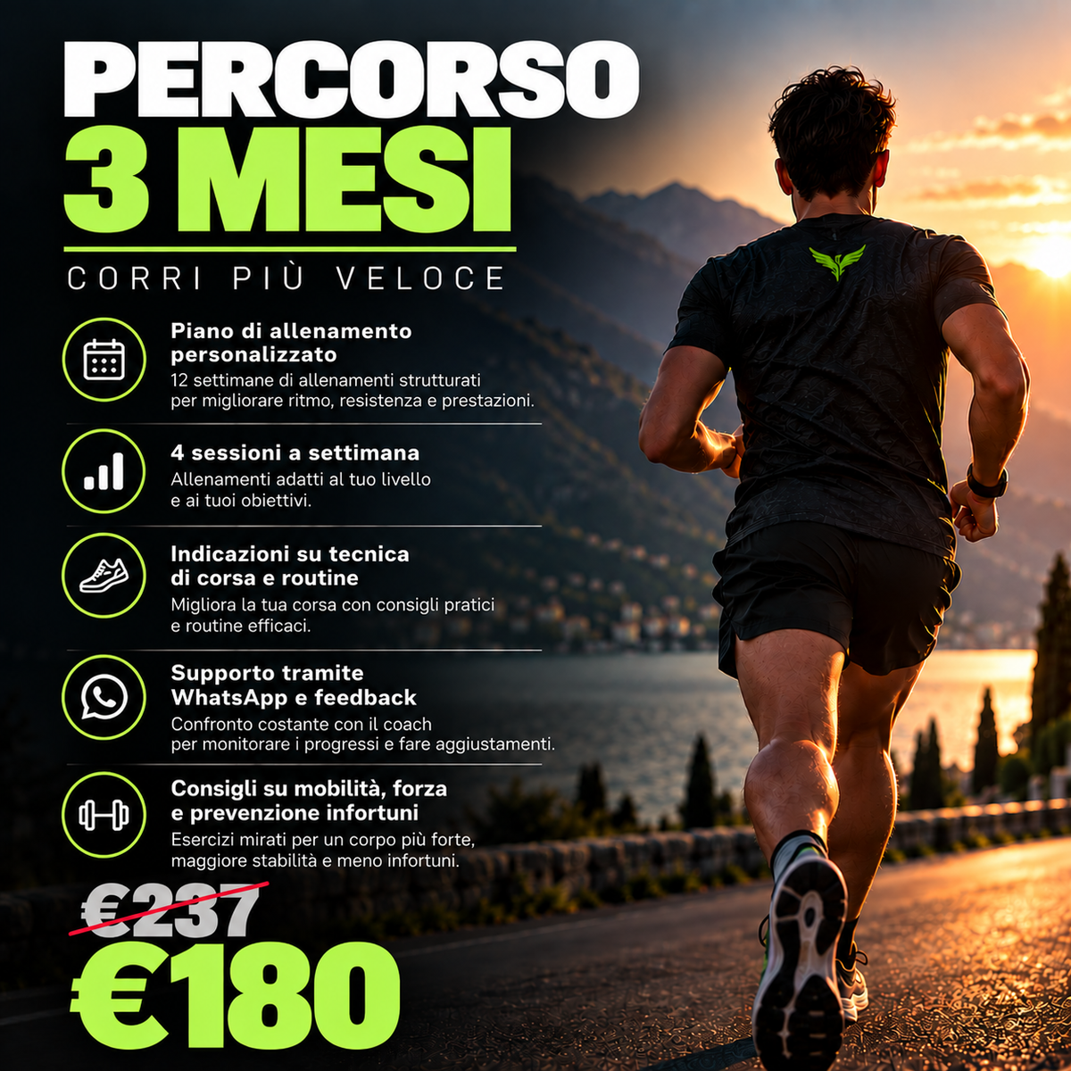 CORRI PIÙ VELOCE — MIGLIORA RITMO E PRESTAZIONI
