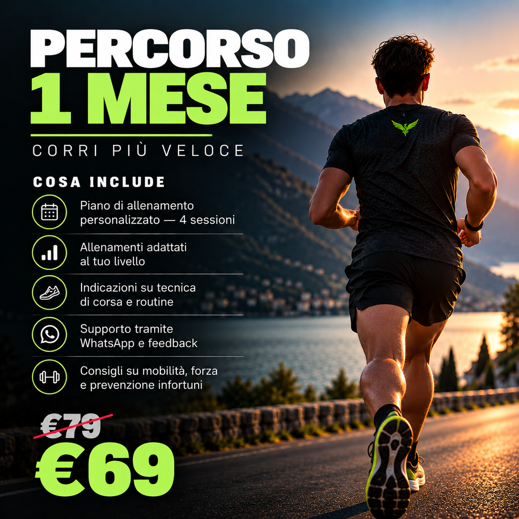 CORRI PIÙ VELOCE — MIGLIORA RITMO E PRESTAZIONI