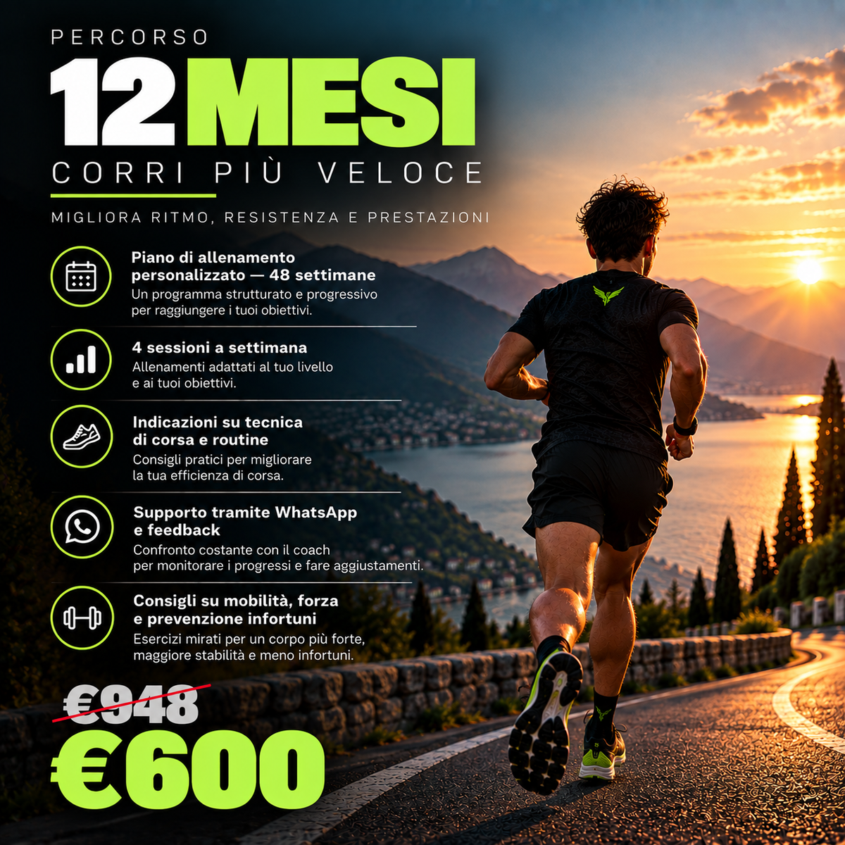 CORRI PIÙ VELOCE — MIGLIORA RITMO E PRESTAZIONI
