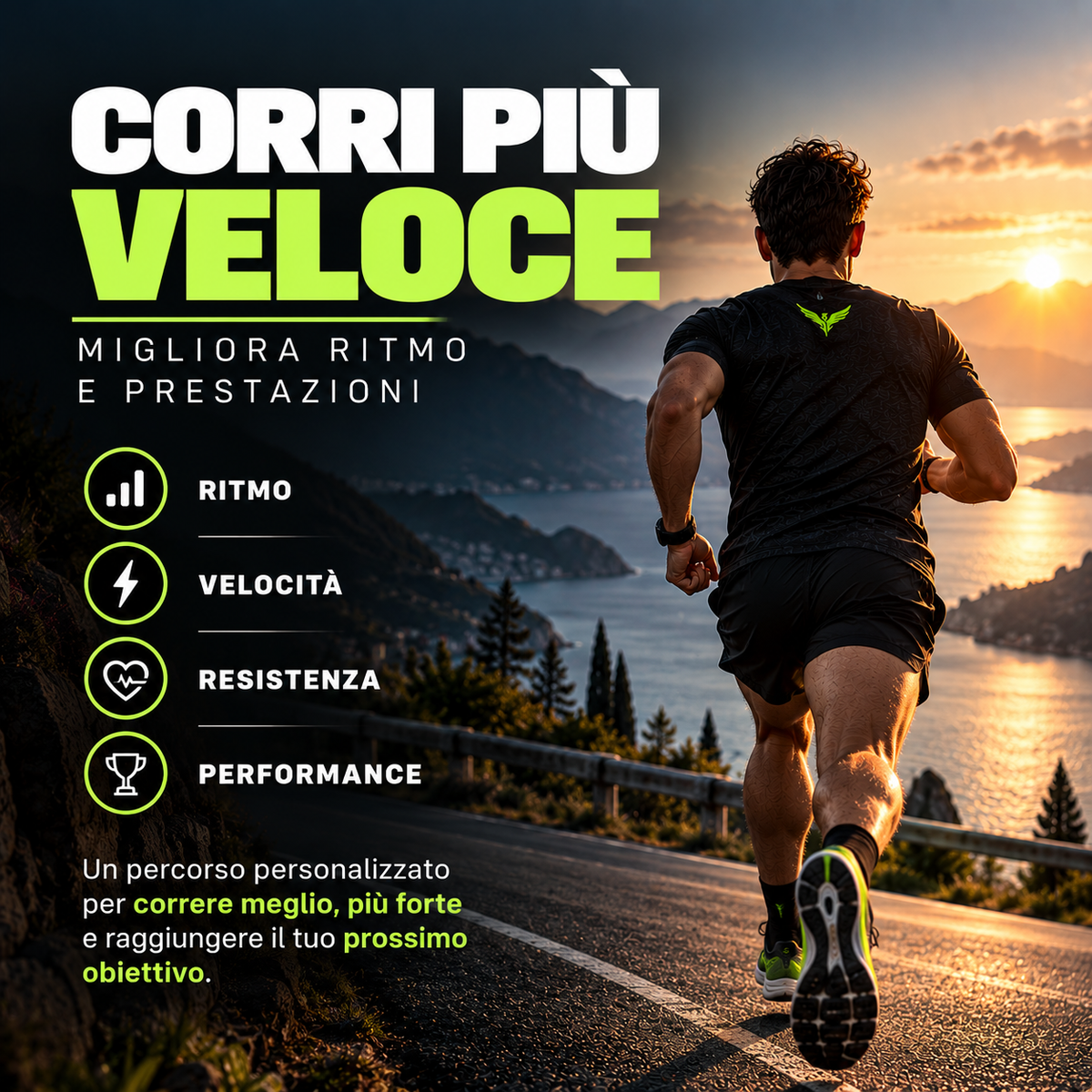 CORRI PIÙ VELOCE — MIGLIORA RITMO E PRESTAZIONI