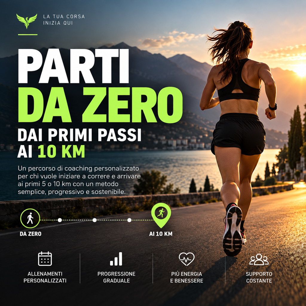 PARTI DA ZERO — DAI PRIMI PASSI AI 10 KM