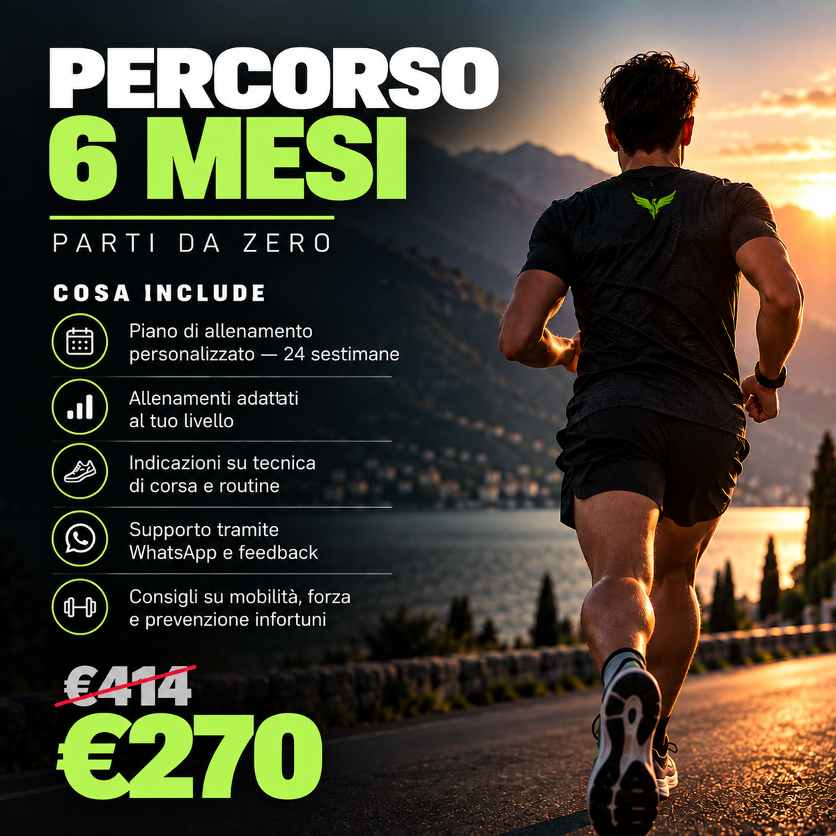 PARTI DA ZERO — DAI PRIMI PASSI AI 10 KM