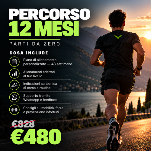 PARTI DA ZERO — DAI PRIMI PASSI AI 10 KM